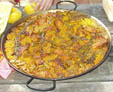 Paella valenciana.